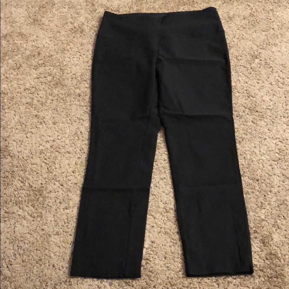 For Cynthia black stretch dress pants